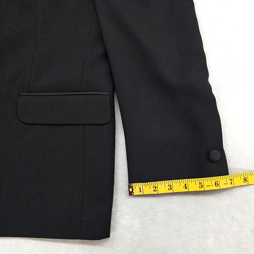 NWT Tuxedo Jacket Mens Size 42 Regular Applause Formal Wear Black Prom Wedding - Picture 16 of 16